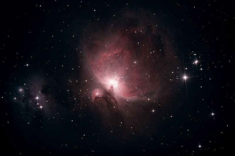 Az Orion-köd fotografikus megfigyelése